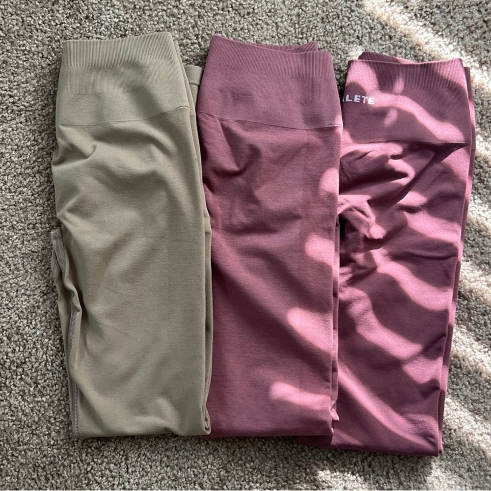 Alphalete amplify leggings bundle x7